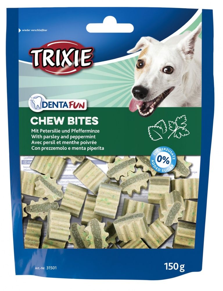 DentaFun CHEW BITES petržel+máta 150 g TRIXIE