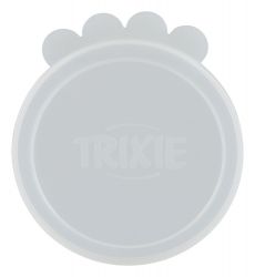 Víčko na konzervy,silikonové velké 10,6cm/1 ks transparentní