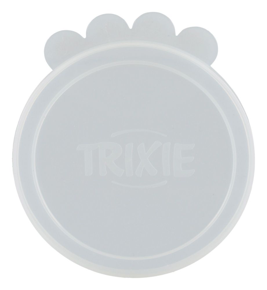 Víčko na konzervy,silikonové velké 10,6cm/1 ks transparentní TRIXIE