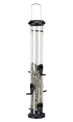 Zahradní zásobník na krmivo 6 příček 1000 ml/13x48x13 cm