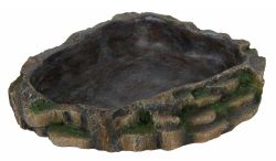 Miska na vodu a krmení pro plazy 24 x 5,5 x 20 cm