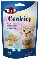 COOKIES s lososem a catnipem 50 g
