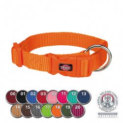 Obojek PREMIUM 40-65 cm/25 mm (L-XL),  - fuchsie
