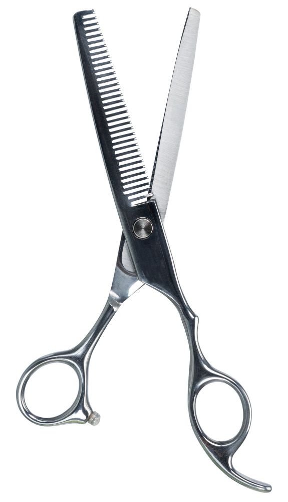 Profesionální efilační nůžky, s nastavit. šroubem 18 cm TRIXIE