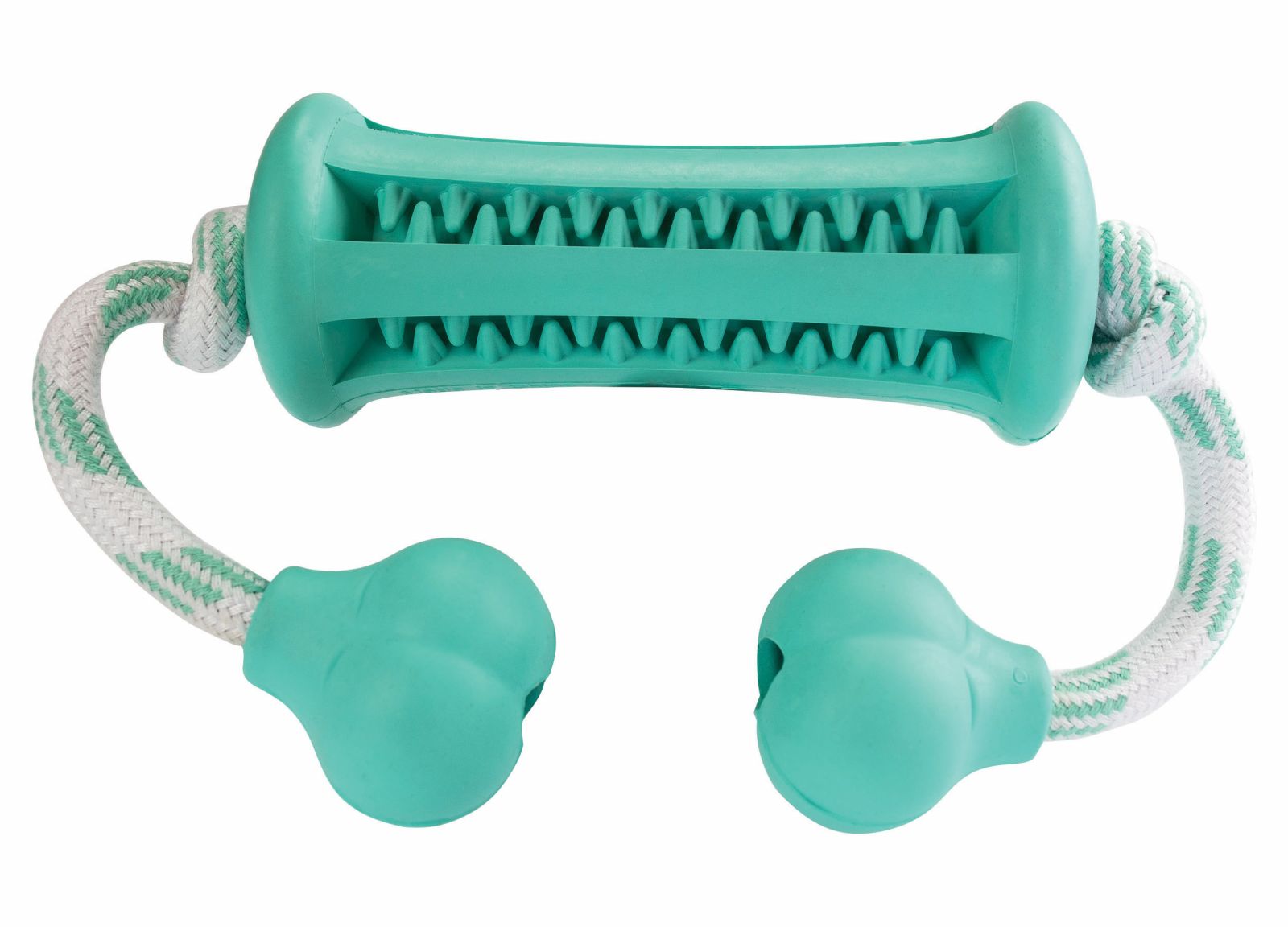 Dentální péče mátový Curler s lanem 34cm HipHop HipHop Dog