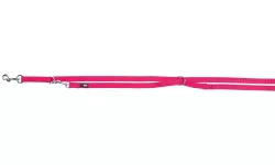 Vodítko PREMIUM s vyplněnou rukojetí 2m/10mm (XS) fuchsie TRIXIE