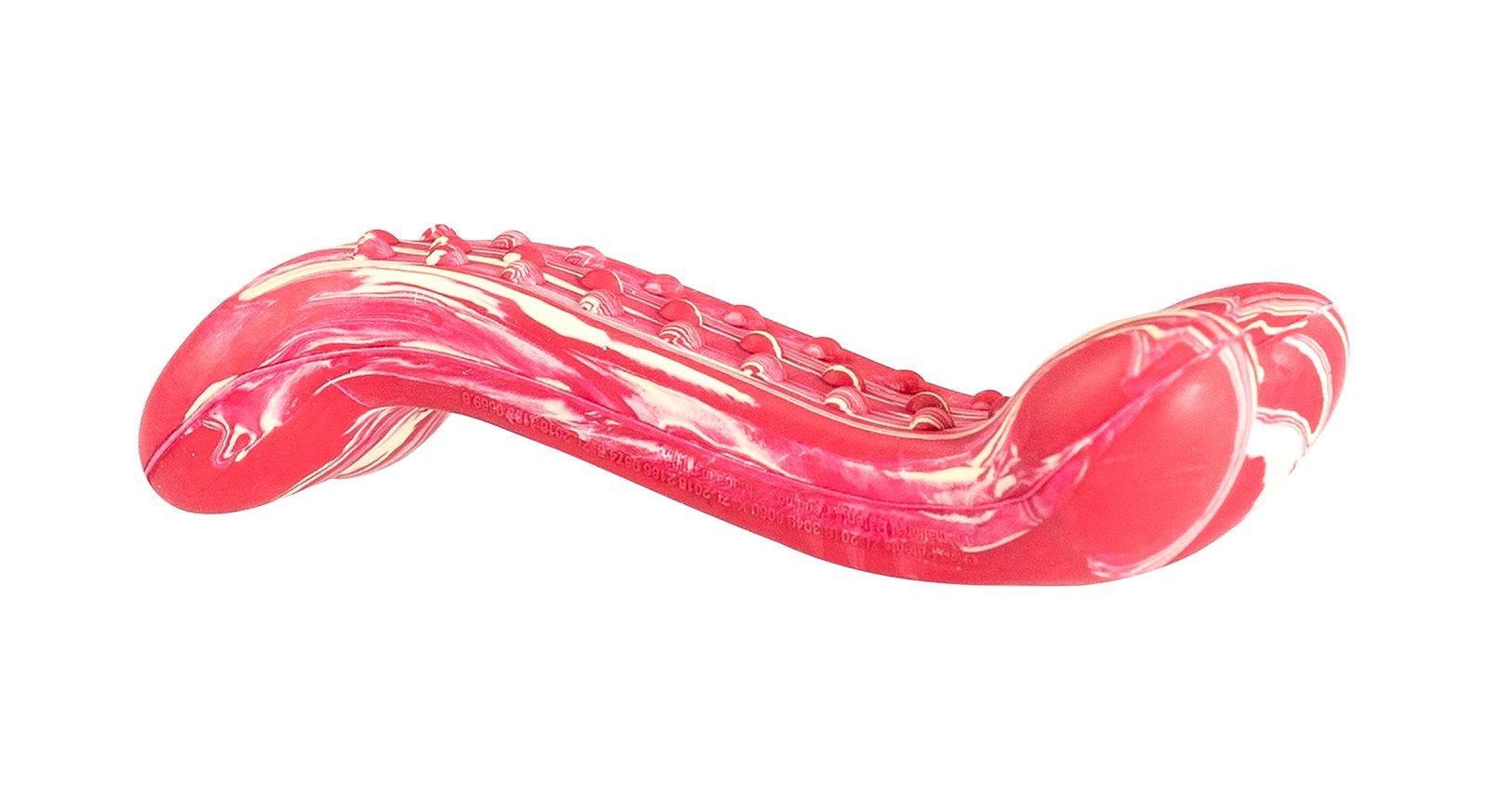 Antibakteriální dentální kost s vůní hovězího steaku HipHop přírodní guma 13,5 cm HipHop Dog