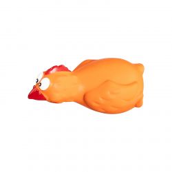 Kuře HipHop přírodní guma 15 cm HipHop Dog
