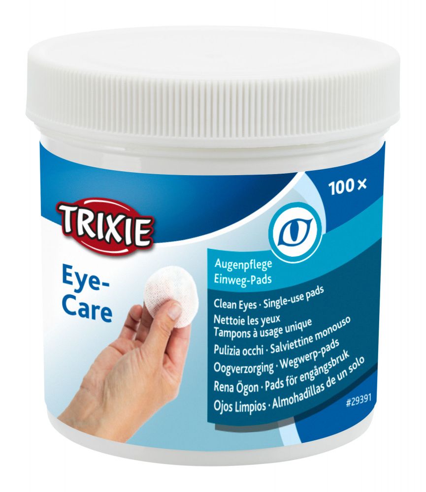 Oční péče - jednorázové pečující polštářky, 100ks TRIXIE