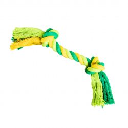 Uzel HipHop bavlněný 2 knoty 25 cm / 75 g limetková, zelená HipHop Dog