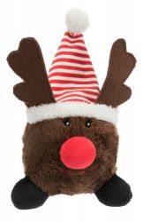 Vánoční plyšový míček Santa Claus/Sob/Sněhulák 18–29 cm