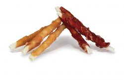 KIDDOG mix žvýkacích tyčinek kuře a kachna 250g