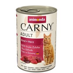 ANIMONDA konzerva CARNY Adult- hovězí, srdce 400g
