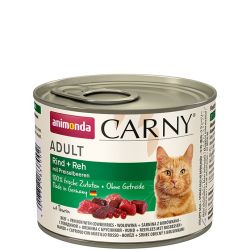 ANIMONDA konzerva CARNY Adult - hovězí,srnčí,brusinky 200g
