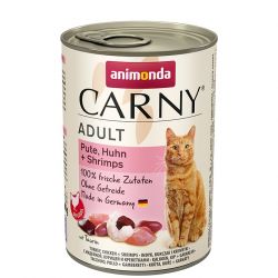 ANIMONDA konzerva CARNY Adult - krůta, kuře+ráčci 400g