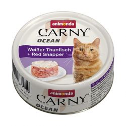 ANIMONDA konzerva CARNY OCEAN- tuňák+red snapper 80 g