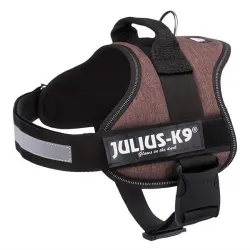 Julius-K9 silový postroj 0/M-L 58-76 cm,  - kávová hnědá