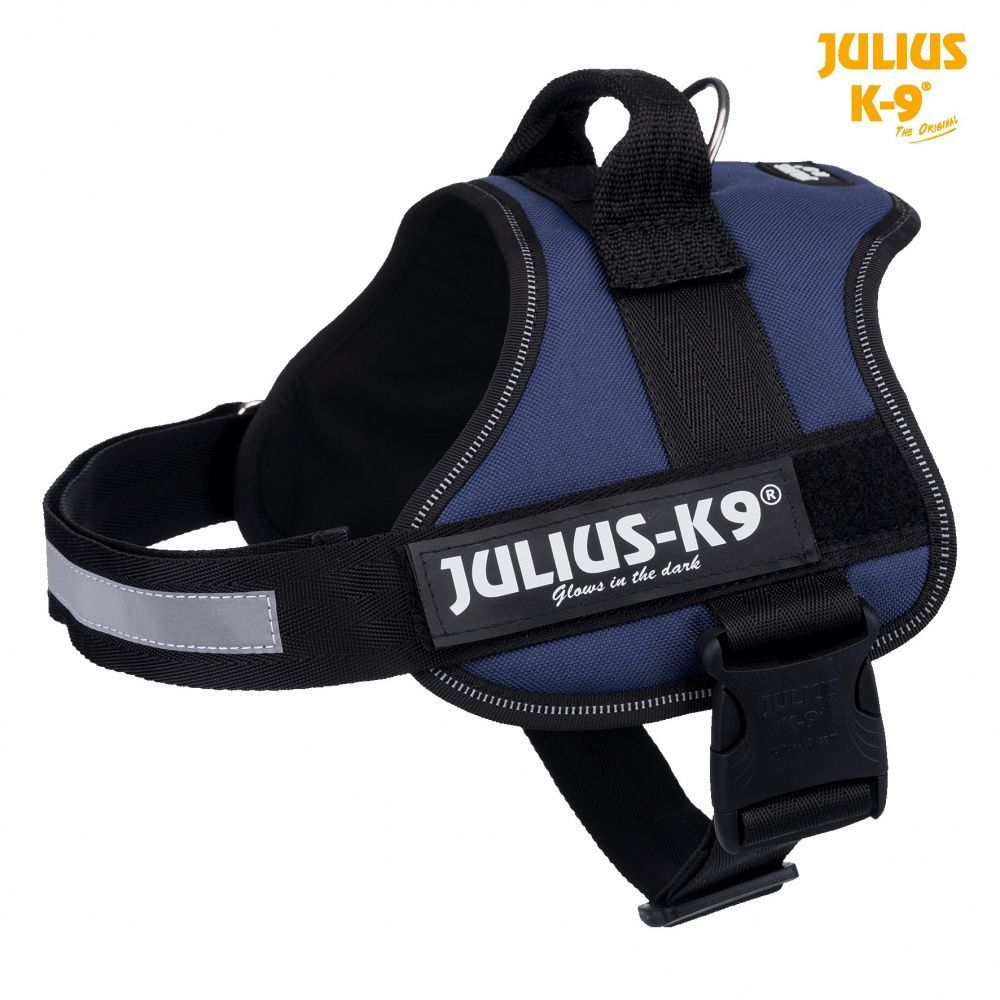 Julius-K9 silový postroj 1/L 66-85 cm/50 mm, - indigo TRIXIE