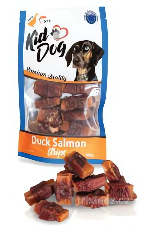 KIDDOG kachní masíčko s lososem 80 g