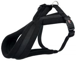 Nylonový postroj PREMIUM podšitý 30-40cm/15mm (XS-S), - černá TRIXIE