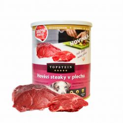 Topstein Hovězí steaky v plechu 800g