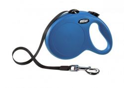 Flexi New Classic L pásek 5 m, max. 50 kg, - modrá