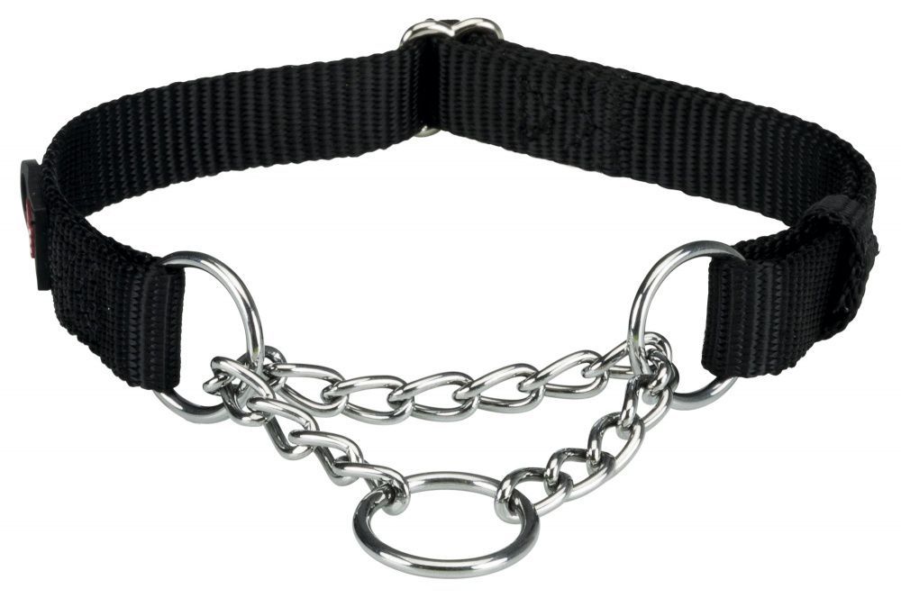 Nylonový polostahovák PREMIUM 30-40cm/15mm (S-M), - černá TRIXIE