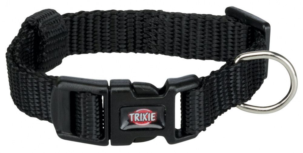 Obojek PREMIUM 22-35 cm/10 mm (XS-S), - černý TRIXIE