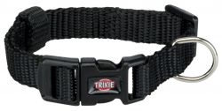 Obojek PREMIUM 25-40 cm/15 mm (S), - černý TRIXIE