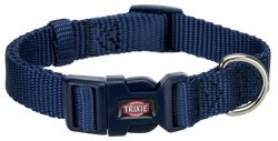Obojek PREMIUM 30-45 cm/15 mm (S-M),  - indigo