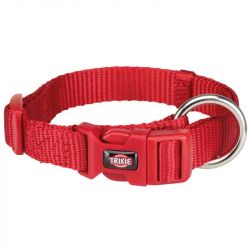 Obojek PREMIUM 35-55 cm/20 mm (M-L),  - červený