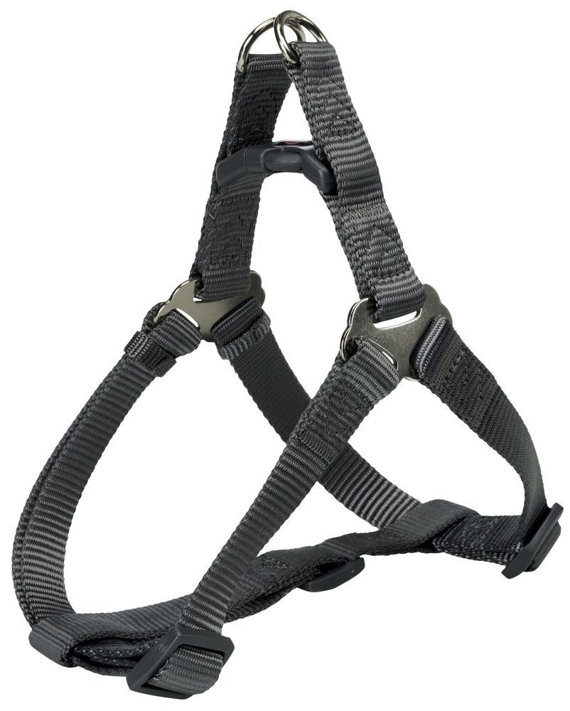 Postroj PREMIUM 65-80cm/25mm (L), - grafit TRIXIE