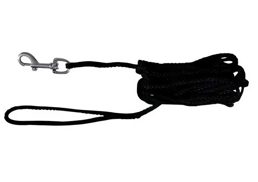 Prodlužovací vodítko šňůra 10m/5 mm, - černá TRIXIE