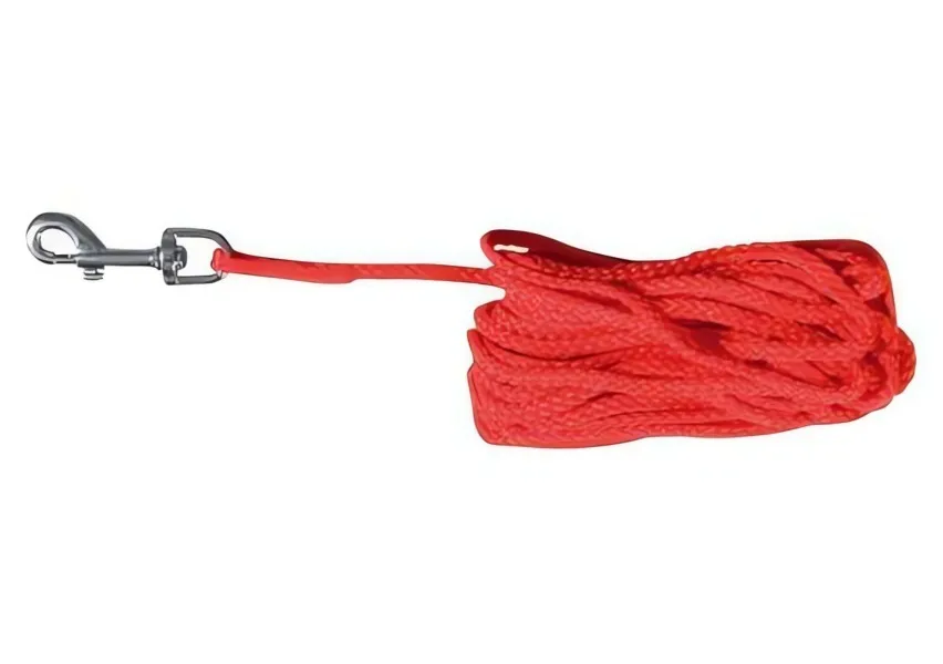 Prodlužovací vodítko šňůra 10m/5 mm, - červená TRIXIE