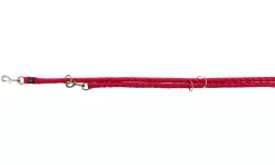Vodítko CAVO kulaté prodlužovací S-M 2m/12 mm, - červená TRIXIE