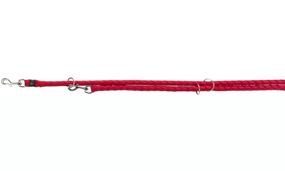 Vodítko CAVO kulaté prodlužovací S-M 2m/12 mm, - červená TRIXIE