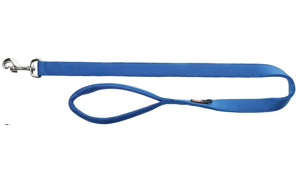 Vodítko PREMIUM s vyplněnou rukojetí 1,20m/15mm (XS-S), - královská modrá TRIXIE