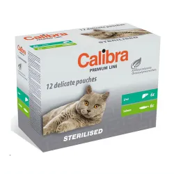 Calibra Cat kapsa Premium Steril. multipack 12x100g