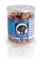 KIDDOG jehněčí steak na buvolí tyčince PREMIUM QUALITY 200g dóza