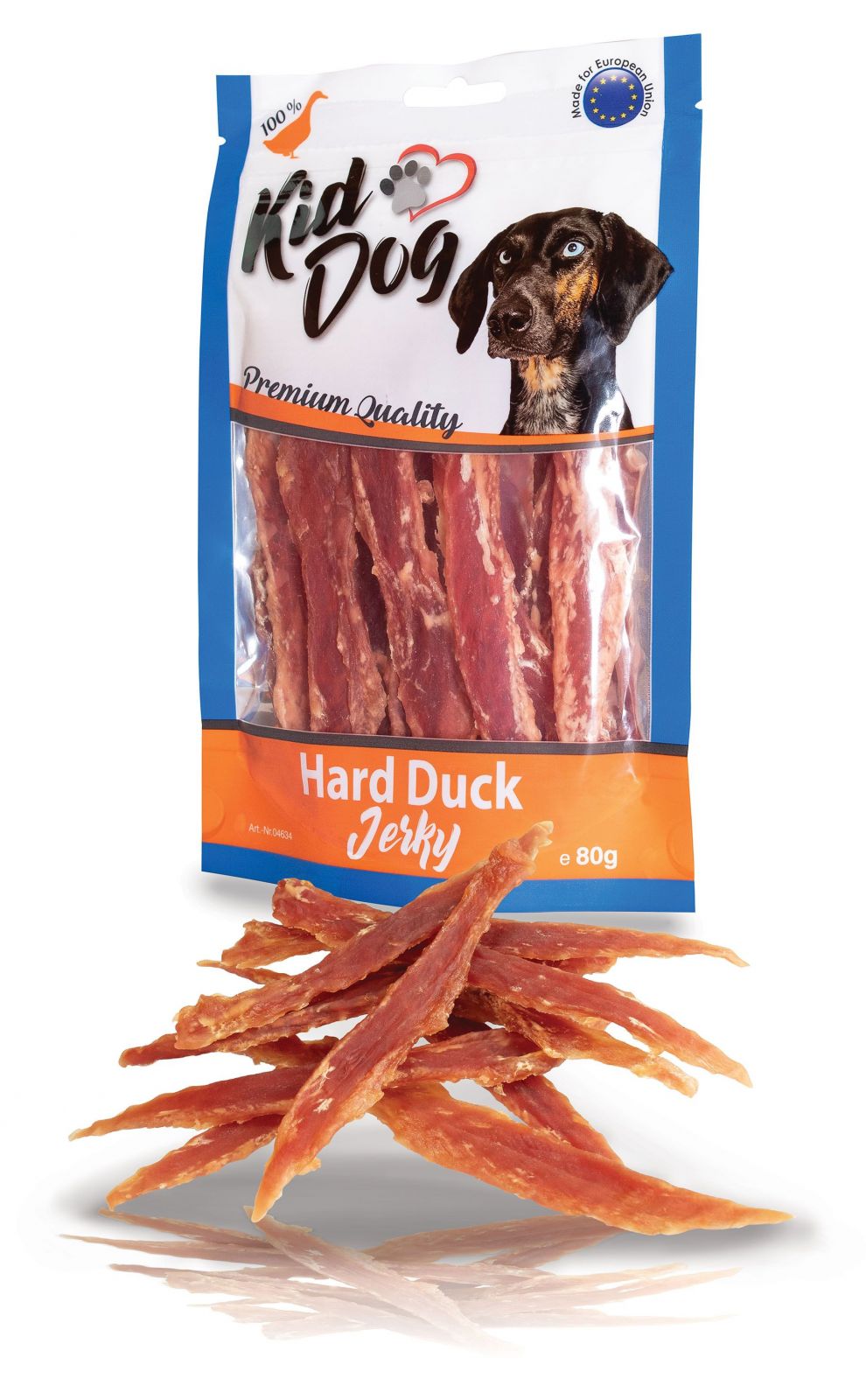 KIDDOG kachní prsa, 100% maso 80g