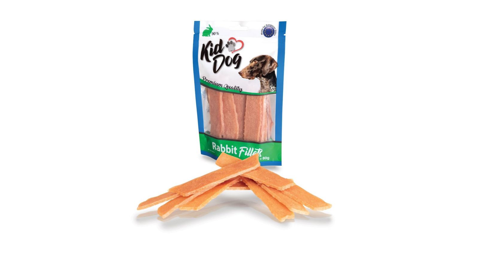KIDDOG Králičí filetované maso 80g