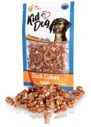 KIDDOG mini kostičky z kachního masíčka a tresky 80 g