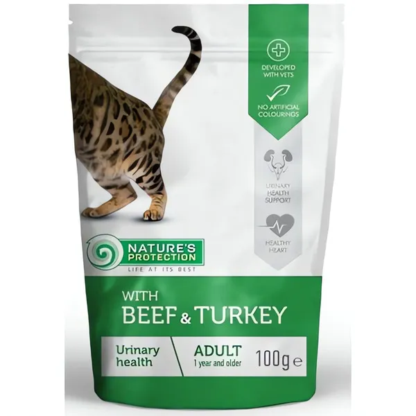 Nature's Protection Cat kapsa Urinary beef&turkey 100g Nature´s Protection