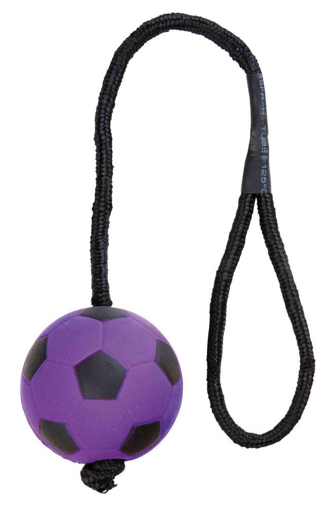 Sportovní míč na šňůře, mechová guma, 6cm/30cm TRIXIE