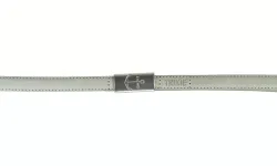 BE NORDIC kožené vodítko, M-L: 1,00 m / 20 mm, světlešedá TRIXIE