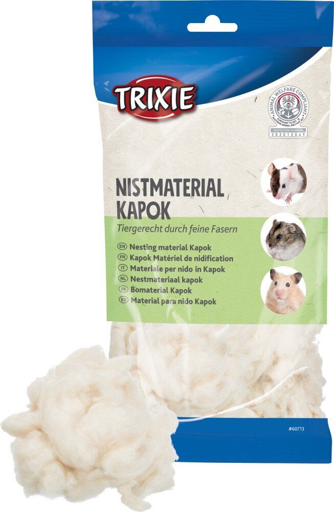 Kapok, materiál k vybudování hnízda, 40 g, krémová TRIXIE