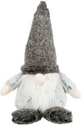 Vánoční skřítek, zvuk, šustící folie, plyš, 33cm