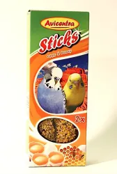 Avicentra tyčinky andulka - vejce + med 2ks