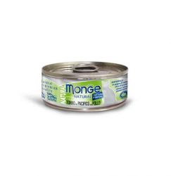 MONGE NATURAL tuňák s kuřecím masem pro kočky 80 g